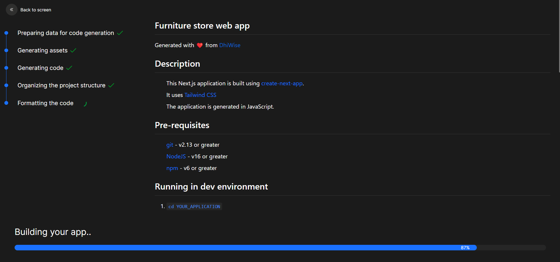Build App