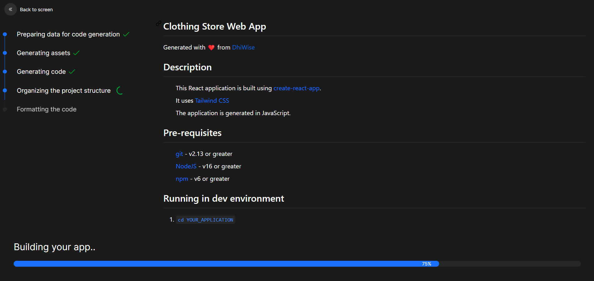 Build App