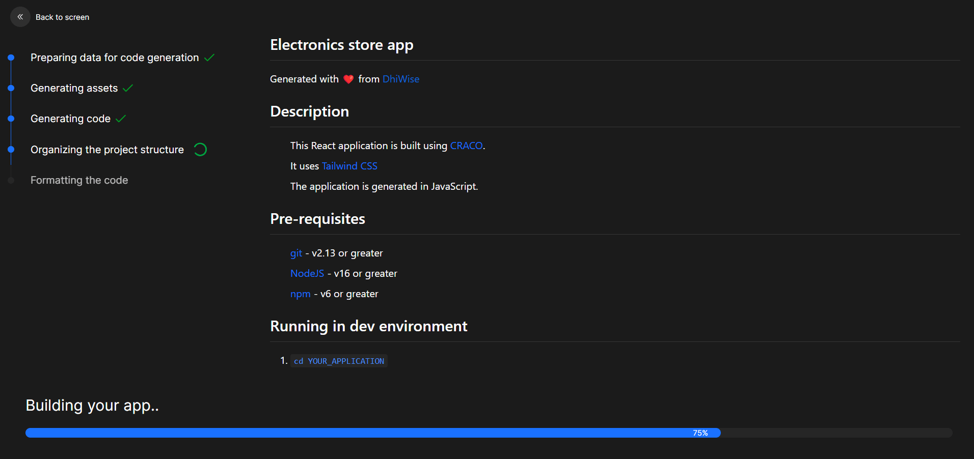 Build App