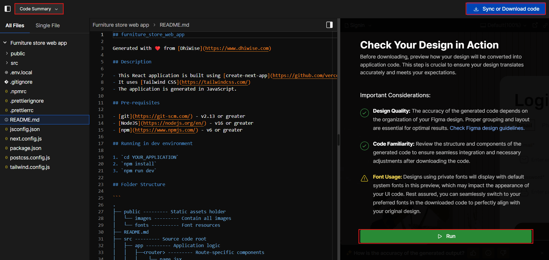 Download and Sync Code