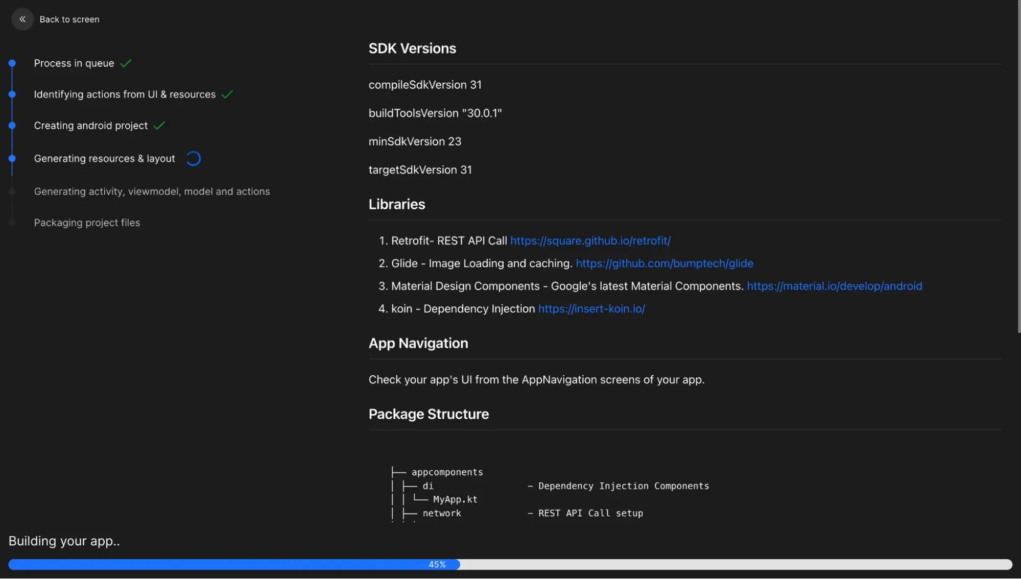 Build App