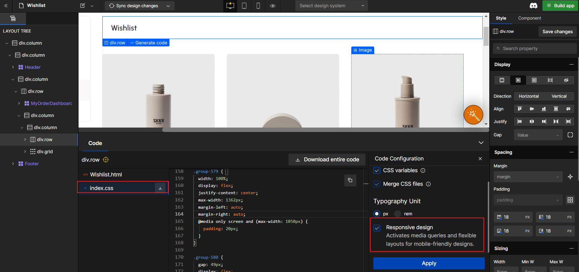 Responsive Design with Media Queries