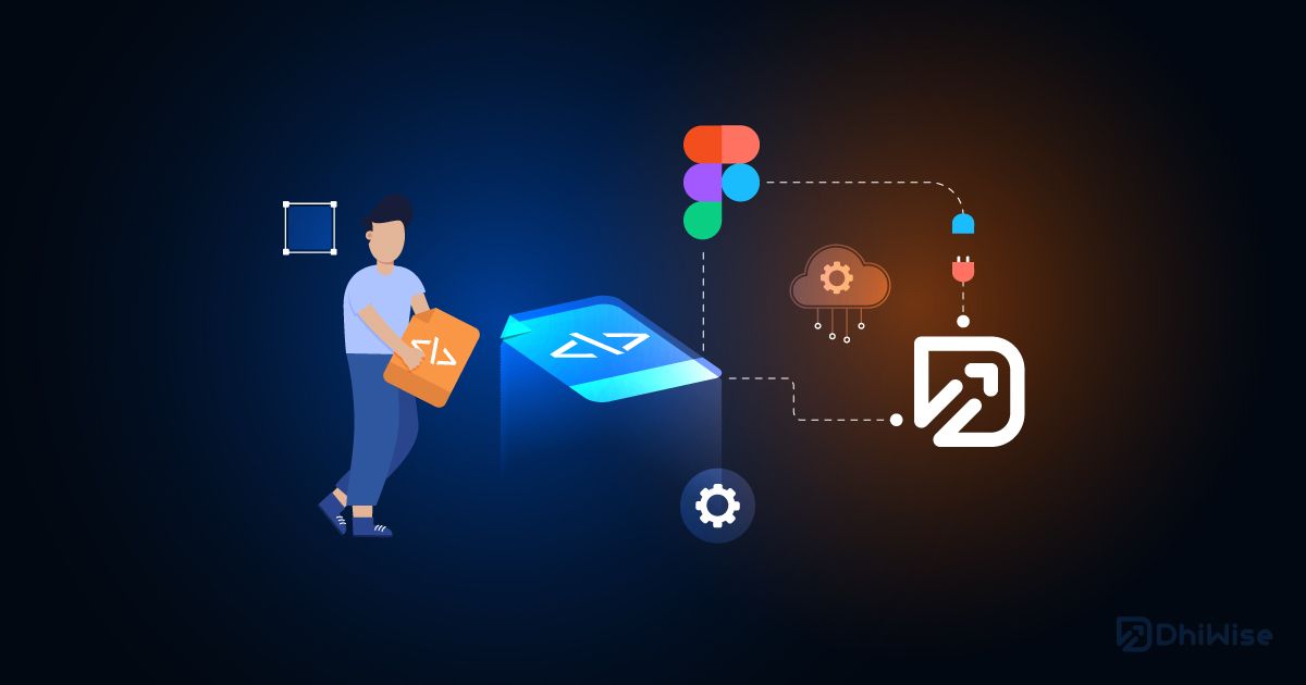 Design to code implementation with dhiwise figma to code plugin