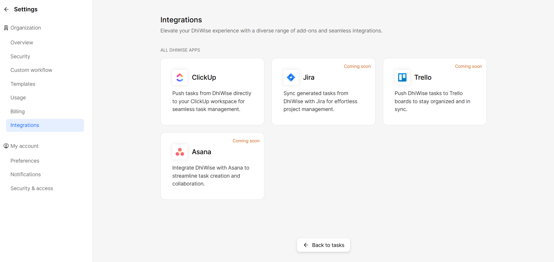 Click Up Integration for Task Management