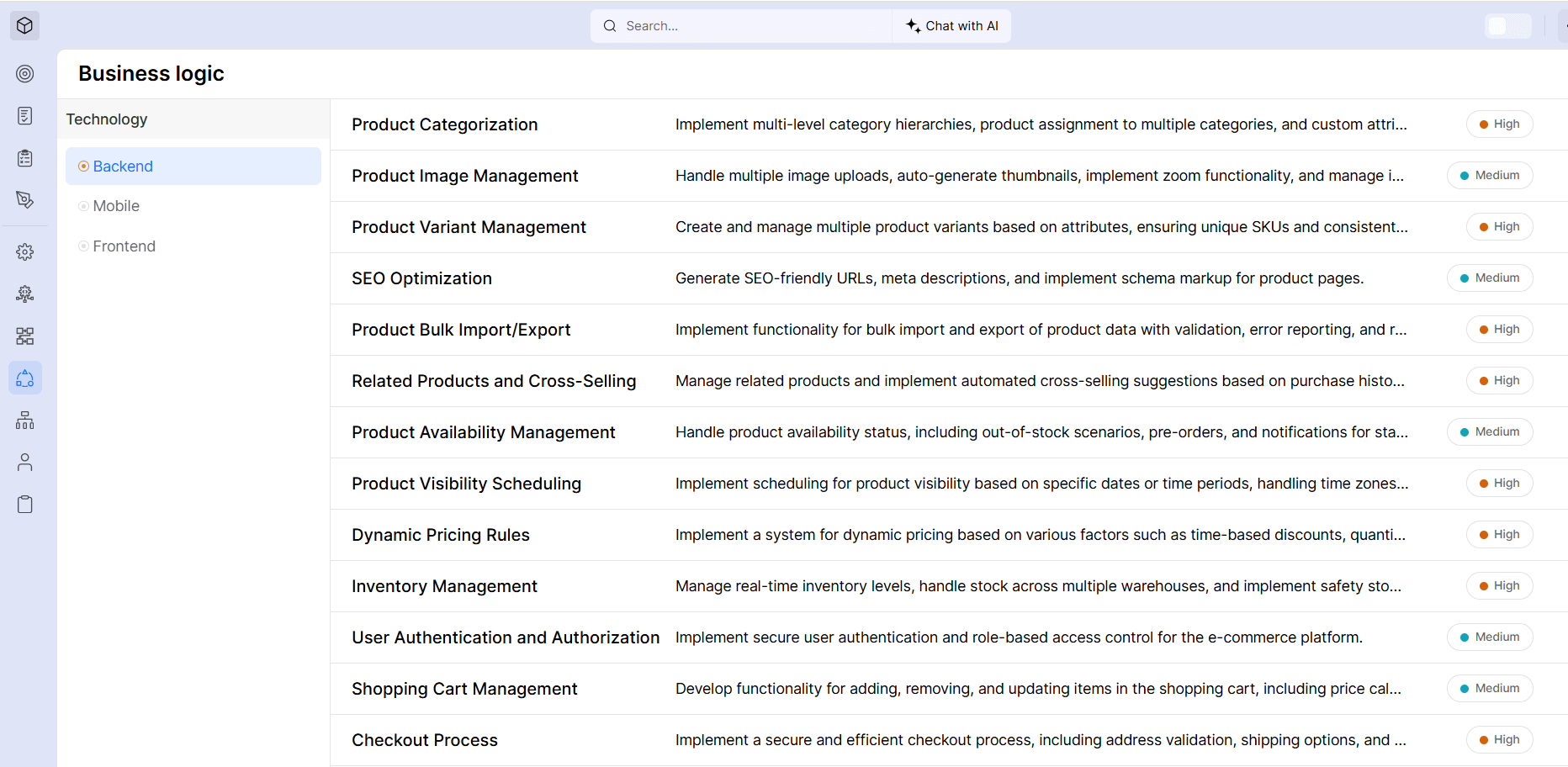 8. DhiWise Project Planner Business Logic.webp