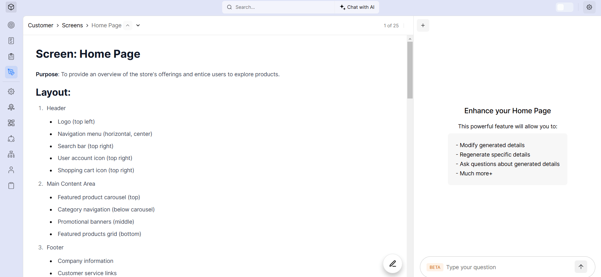9. DhiWise Project Planner Wireframe Specification.webp
