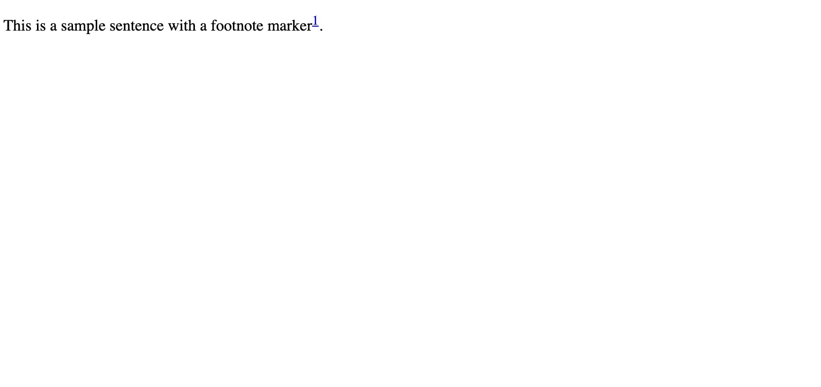 Adding Footnote Markers in Your Text