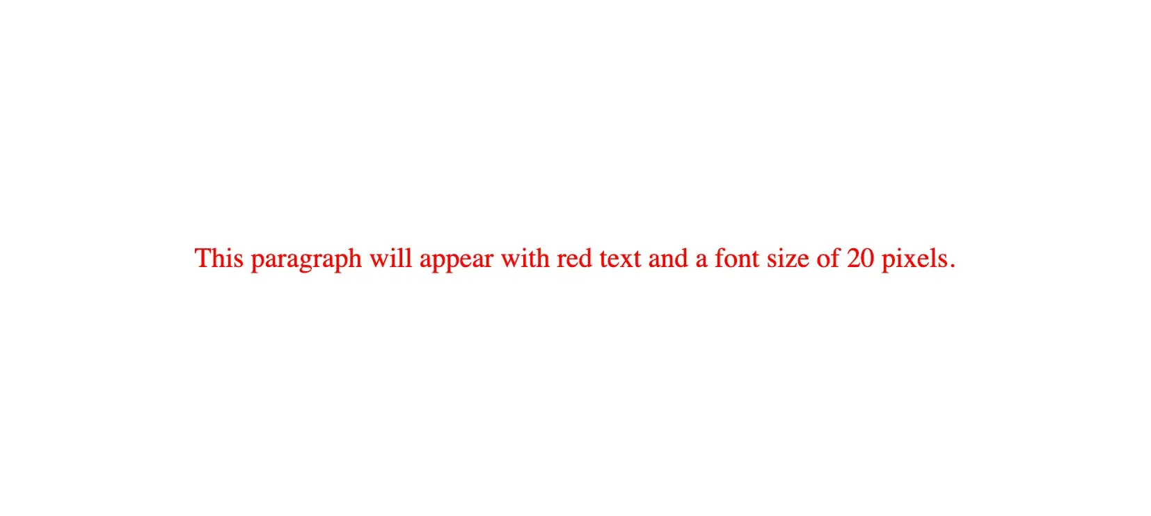 CSS Property-Value Pairs within the style Attribute