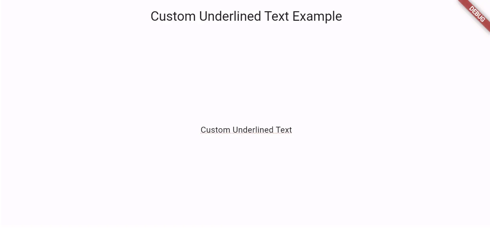 Changing Underline Color and Style