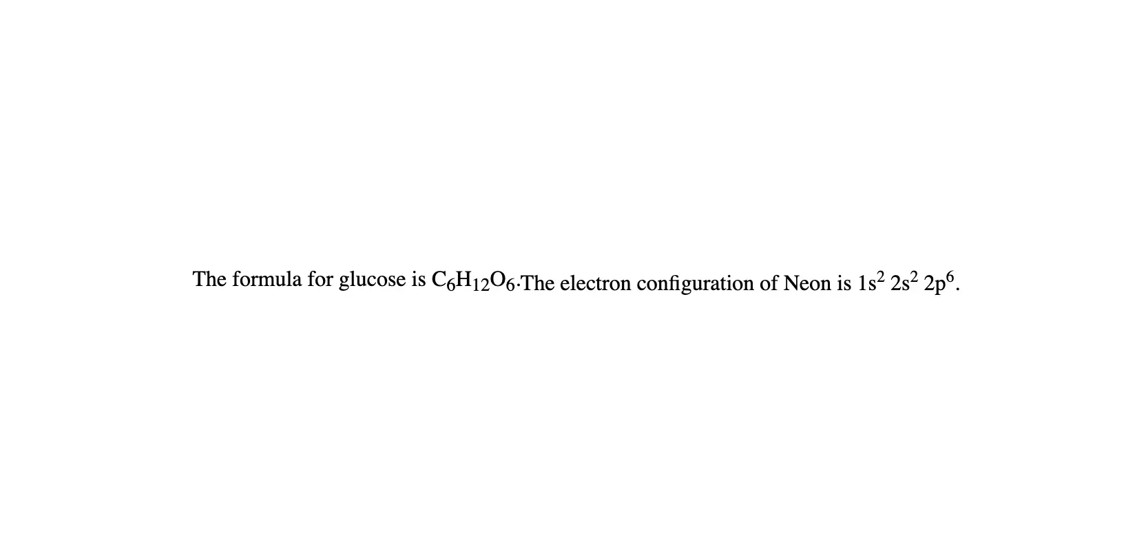 Combining Superscript and Subscript Text