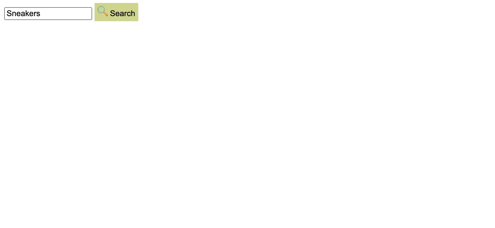 Custom Search Buttons with css