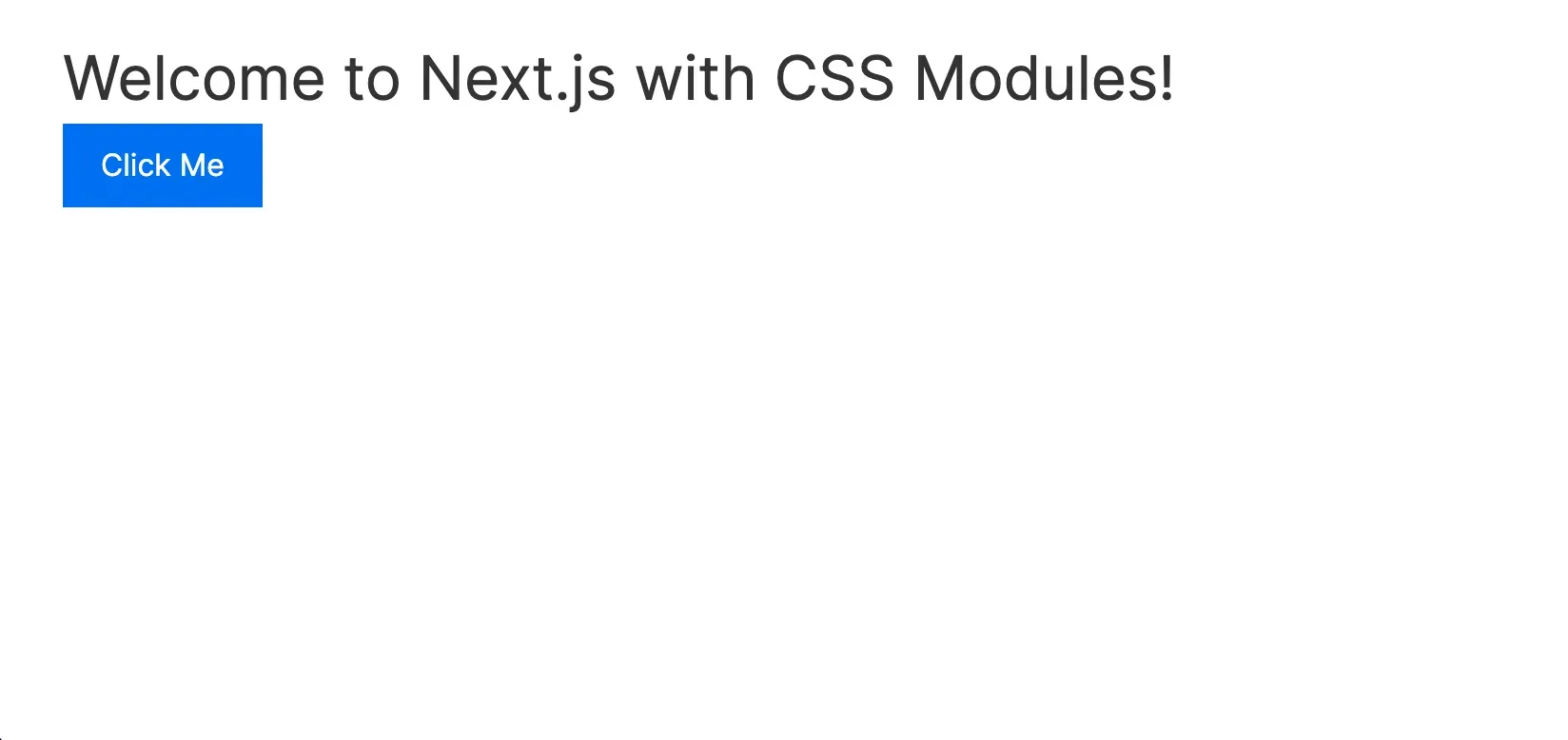 Importing Styles in a Component