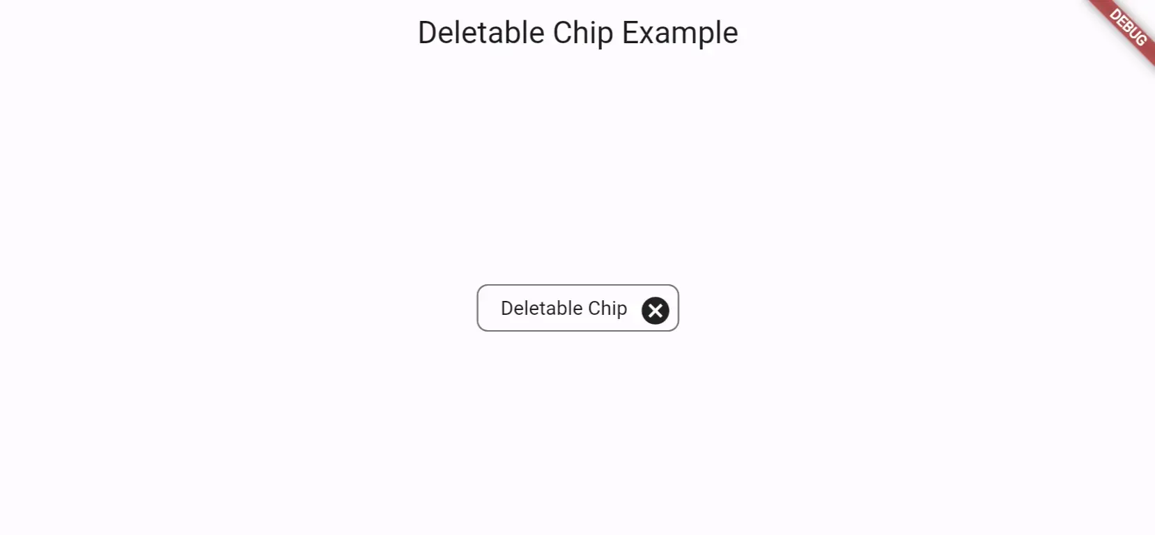 Interaction and Deletion of Chip Elements