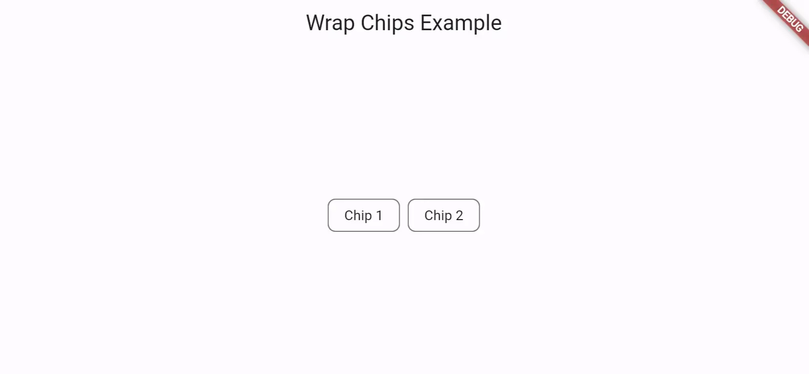 Organizing Chip Elements for a Clean UI