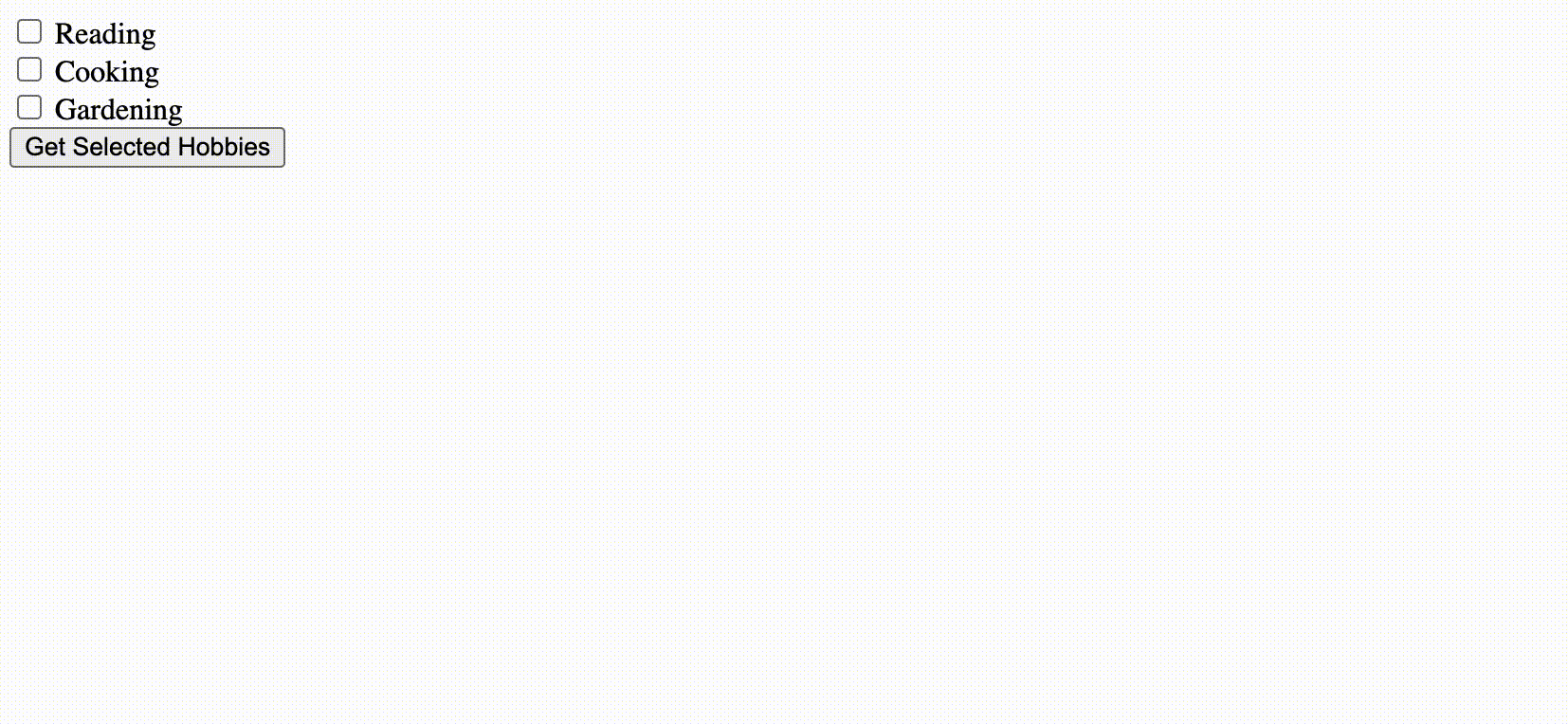 Retrieving Values from a Group of Checkboxes in a Form Submission