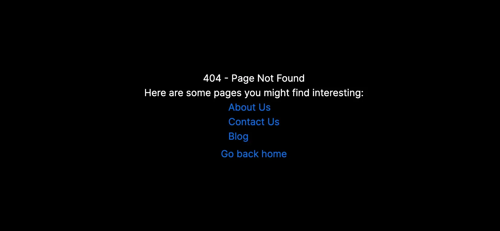 Suggested Pages