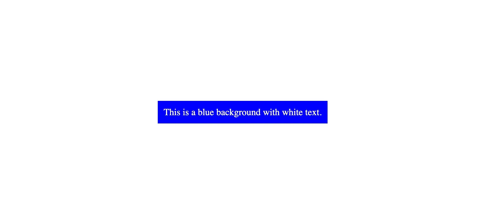 Using Named Colors in HTML