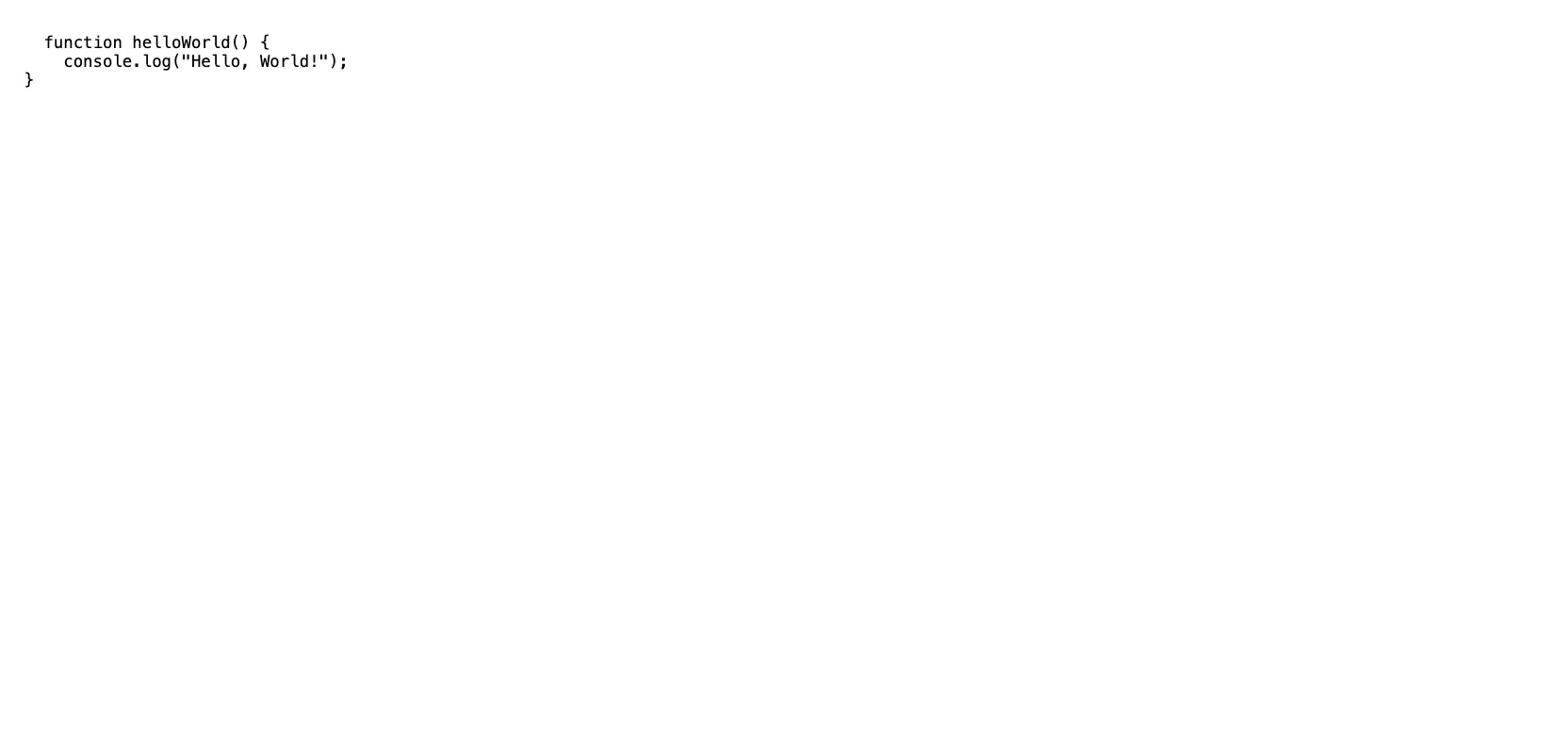 What is an HTML Code Block