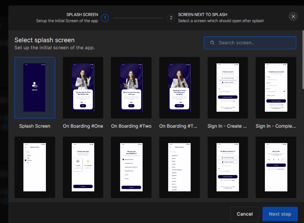 Develop a Job Posting App Like Indeed With DhiWise Flutter Builder