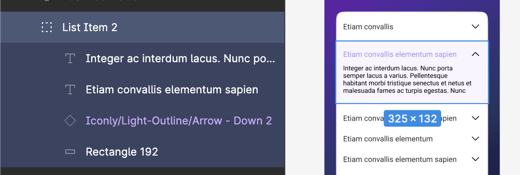 Expandable-list 