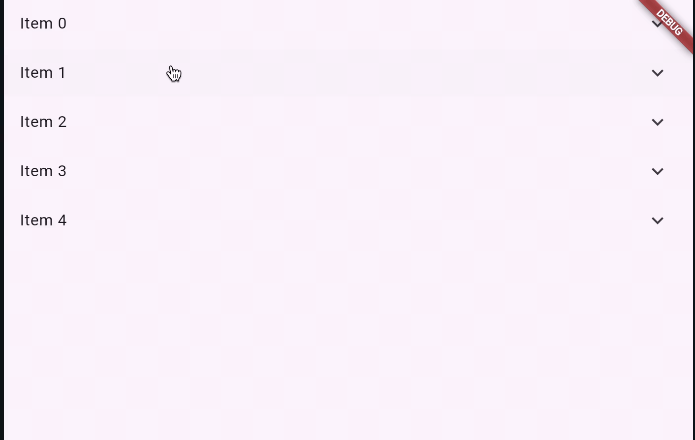 Expandable List Output