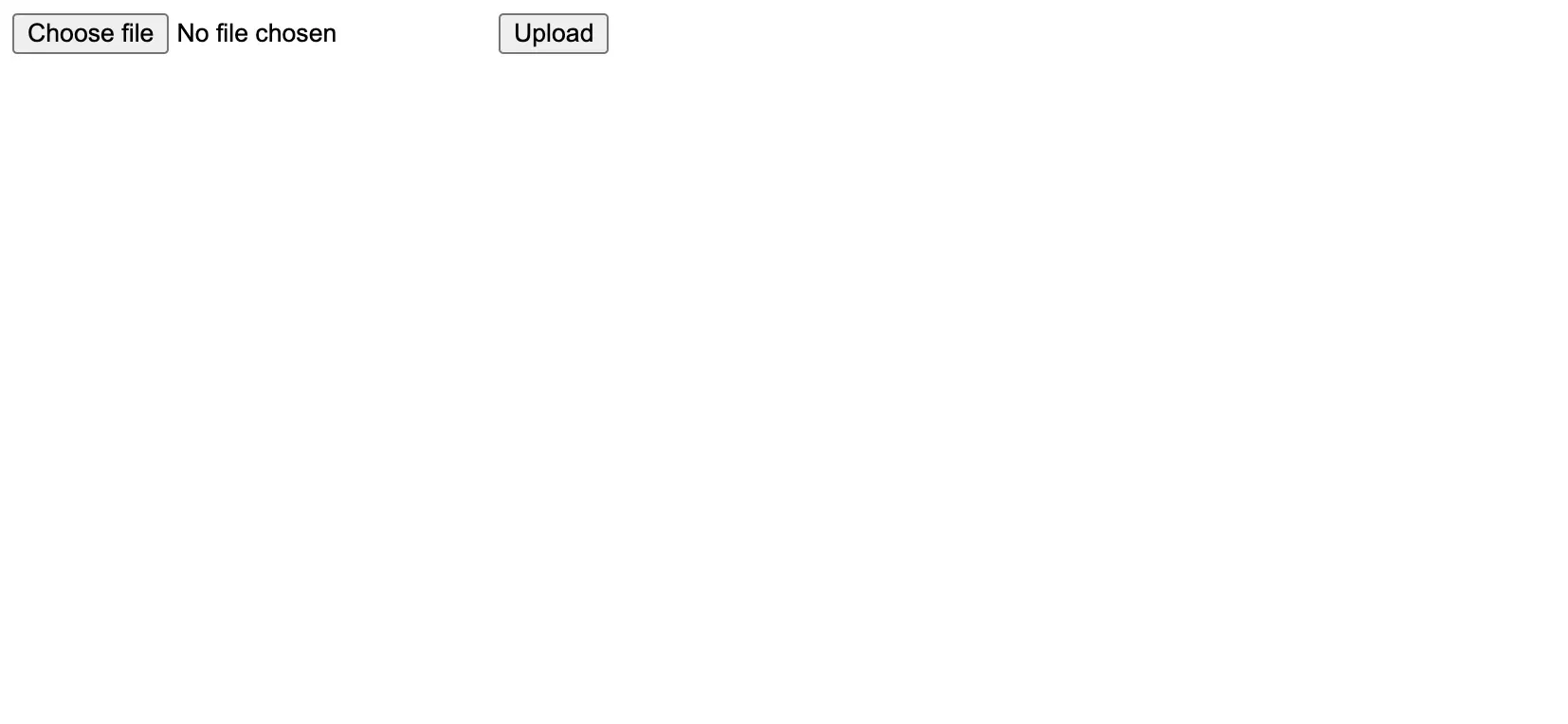 handling file uploads
