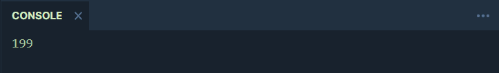 console-value