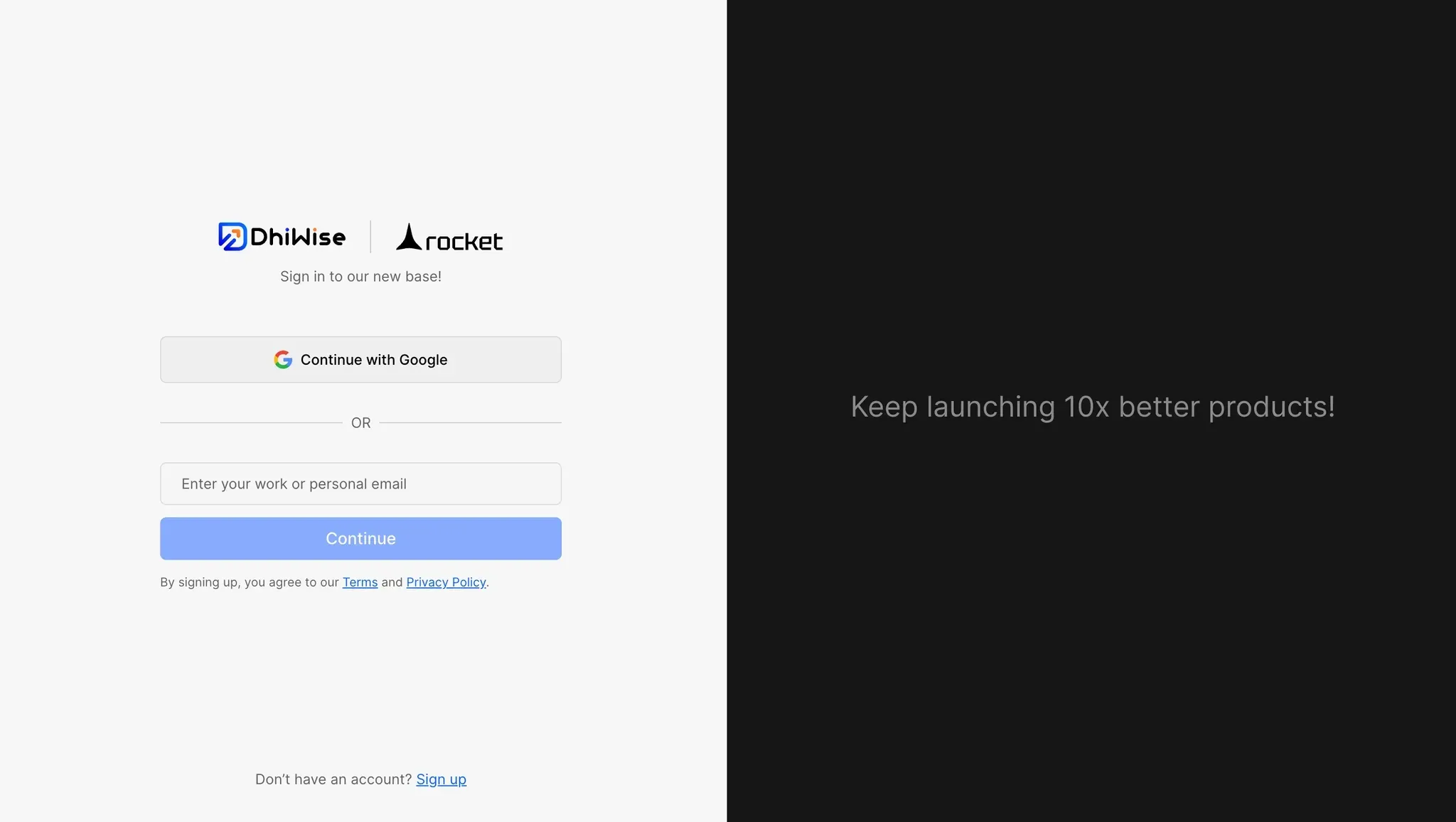 sign-up-on-dhiwise.webp
